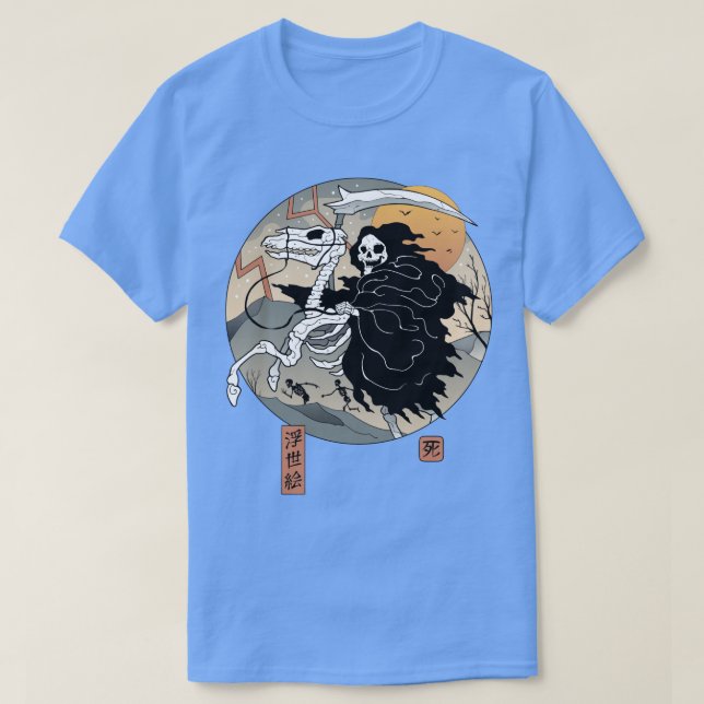 Camiseta Cruzando la muerte (Diseño del anverso)