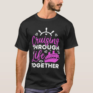 Camiseta Cruzando La Vida Juntos Parejas Coincidiendo Cr