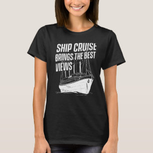 Camiseta Cruzando las vacaciones en crucero Vacacionando Am