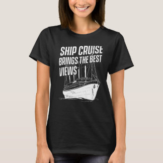 Camiseta Cruzando las vacaciones en crucero Vacacionando Am
