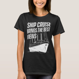 Camiseta Cruzando las vacaciones en crucero Vacacionando Am