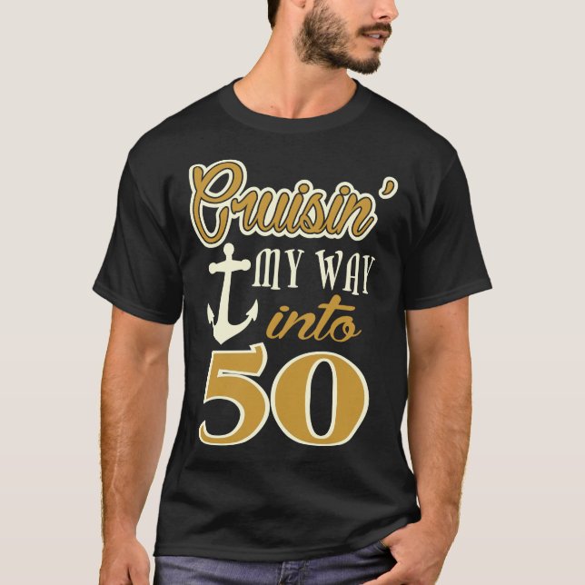 Camiseta Cruzando mi camino hacia 50 regalos (Anverso)