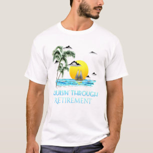 Camiseta Cruzar a través de la retirada de jubilaciones