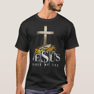 Camiseta Cruzar Jesús salvó mi vida
