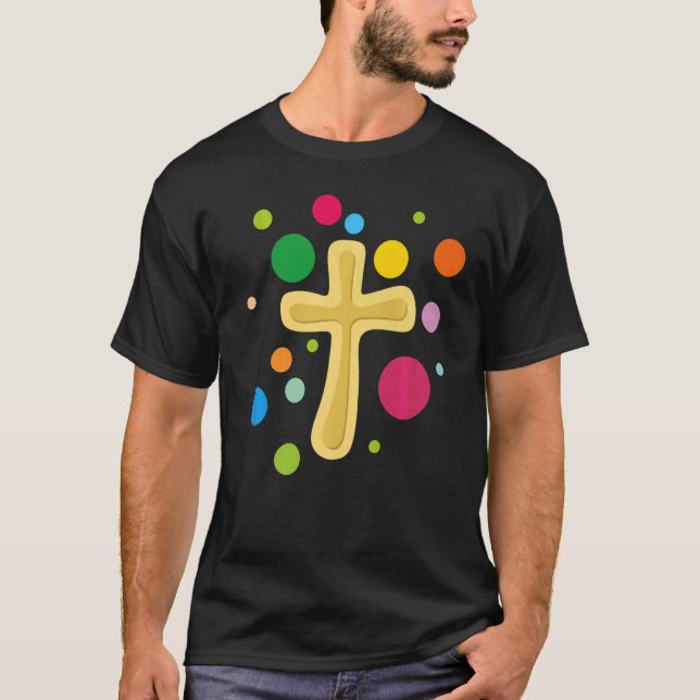 Camiseta Cruzar la Biblia Cristo Cristiano (Anverso)