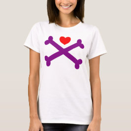 Camiseta Cruzar mi corazón arriba