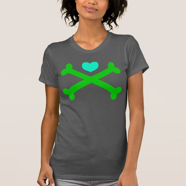 Camiseta Cruzar mi corazón arriba (Anverso)