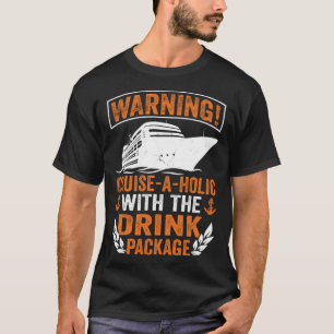 Camiseta Cruzar un agujero con el paquete de bebidas Cruis