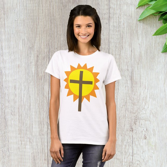 Camiseta Cruzar Y Sol (Subido por el creador)