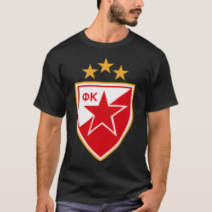 Camiseta Crvena Zvezda Escudo Estrella Roja