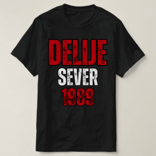 Camiseta Crveno Beli Delije Sever 1989