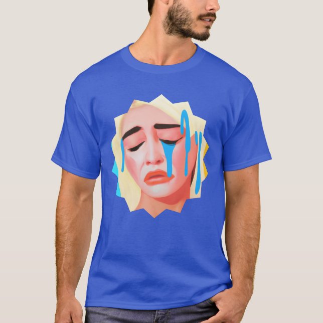 Camiseta Cry For What retro español (Anverso)