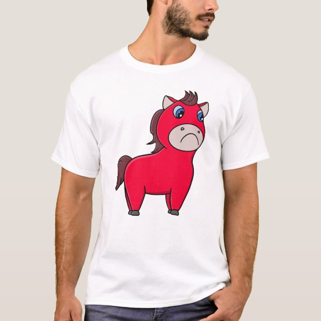 Camiseta Crying Horse (Anverso)