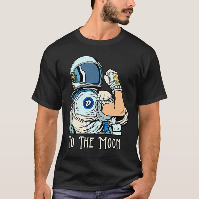 Camiseta CrypCurrency Talk DGB Digibyte Digibyte Divertido  (Anverso)