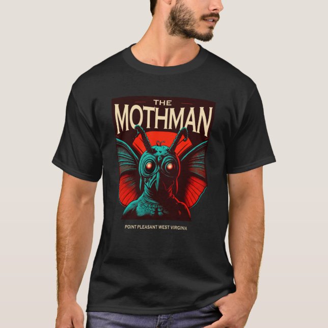 Camiseta Cryptid Mothman 2 (Anverso)
