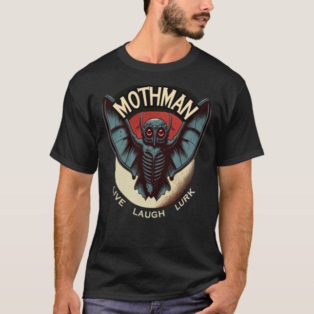 Camiseta Cryptid Mothman 6 (Anverso)