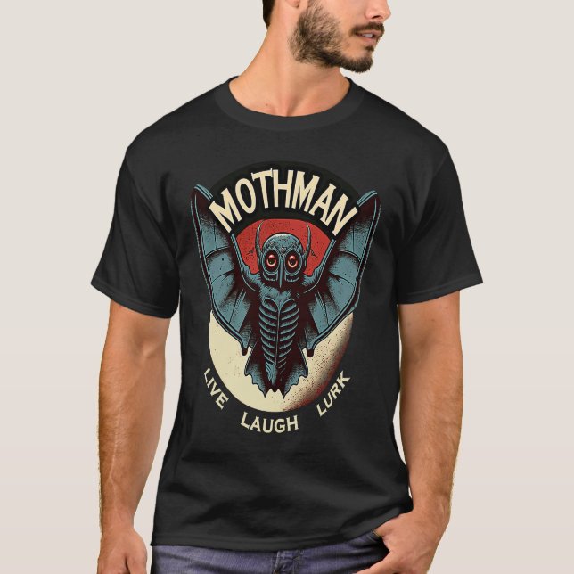 Camiseta Cryptid Mothman 6 (Anverso)