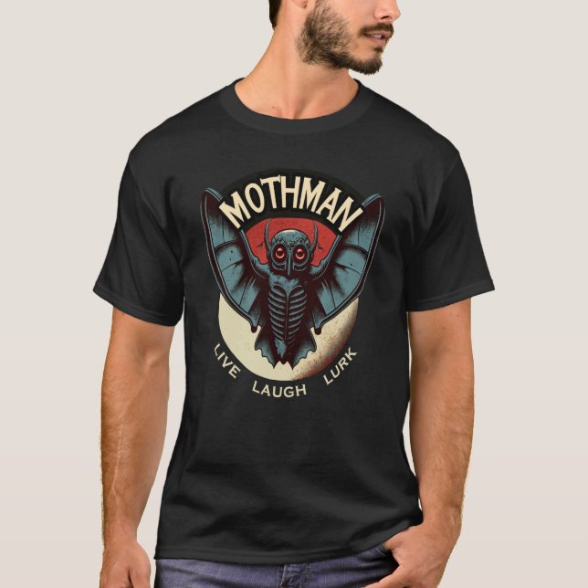 Camiseta Cryptid Mothman 6 (Anverso)