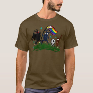 Camiseta Cryptid Pride Mothman Fresno Nightcrawler Forest G