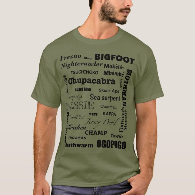 Camiseta Cryptid Tシャツ (Anverso)