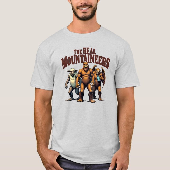 Camiseta Cryptid West Virginia (Anverso)