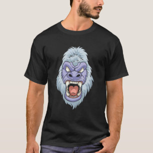Camiseta Cryptidcore Yeti Mythic Creature Folklore Mounta
