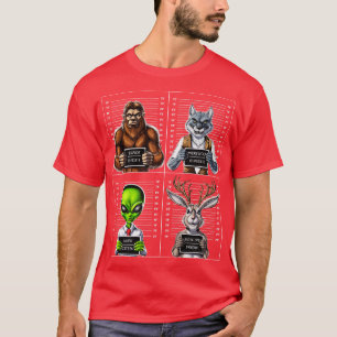 Camiseta Cryptids Mugshot