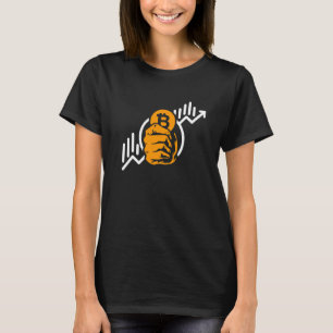 Camiseta Crypto Bitcoin Coin Rige Symbol Blockchain Invest