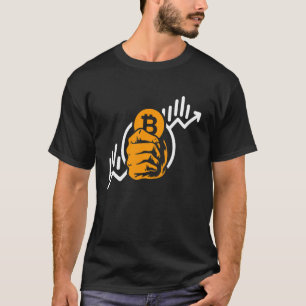 Camiseta Crypto Bitcoin Coin Rige Symbol Blockchain Invest