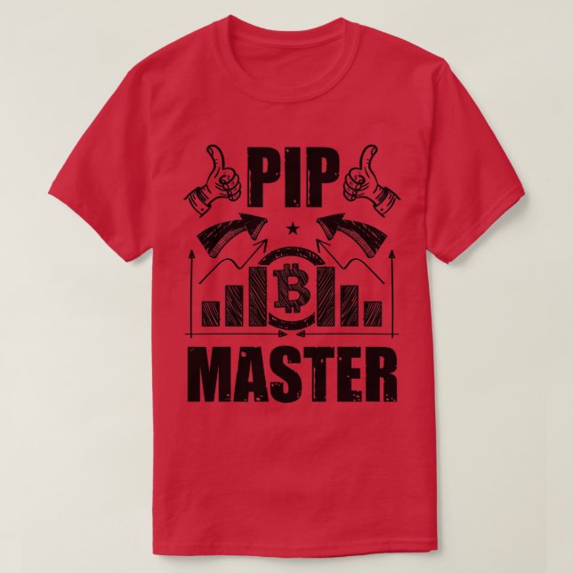 Camiseta Crypto BTC Cita de intercambio de divisas divertid (Diseño del anverso)