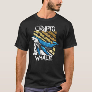 Camiseta Crypto Btc Whale - Moneda Cripta