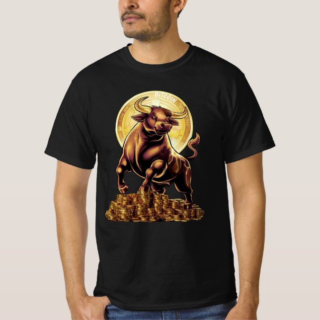 Camiseta Crypto Bull (Anverso)