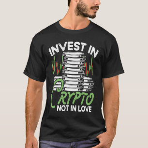 Camiseta Crypto Cryptocurrency Blockchain Trader Finance