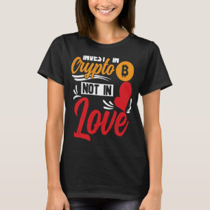 Camiseta Crypto Cryptocurrency Blockchain Trader Finance
