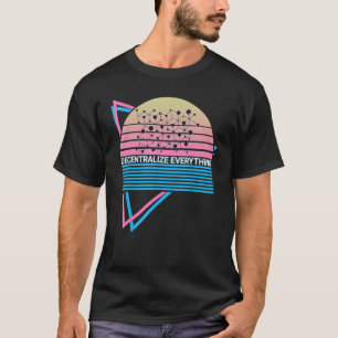 Camiseta Crypto Cryptocurrency Decentralize E