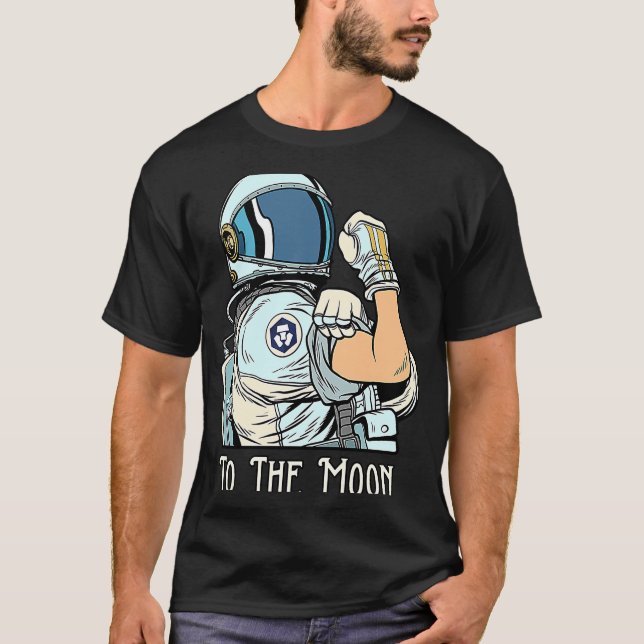 Camiseta Crypto Currency Talk Fun CRO Crypto.com Podemos Ha (Anverso)