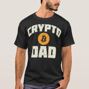 Camiseta Crypto Dad Bitcoin BTC Cryptocurrency Day Trader D