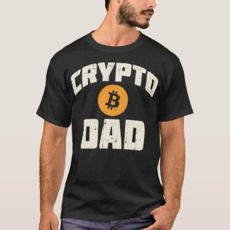 Camiseta Crypto Dad Bitcoin BTC Cryptocurrency Day Trader D