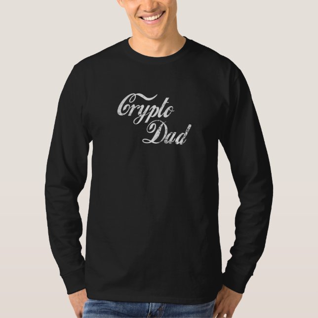 Camiseta Crypto Dad Bitcoin Ethereum Investor Cryptocurrenc (Anverso)
