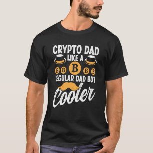 Camiseta Crypto Dad Cryptocurrency Blockchain Trader Mejor 
