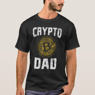 Camiseta Crypto Dad - Investor Bull Day Trader Trading Bitc