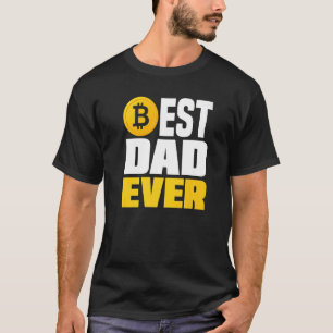 Camiseta Crypto Dad Mejor Papá Que Nunca Crypto Bitcoin