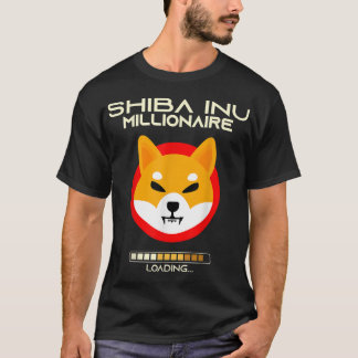 Camiseta Crypto Dog Millionaire Loading Design