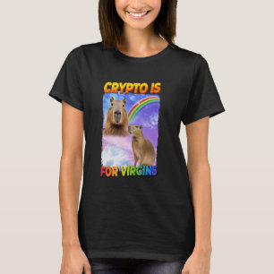 Camiseta Crypto Es Para Vírgenes Capybara