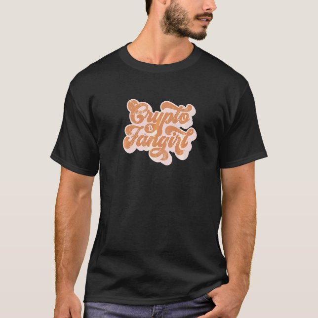 Camiseta Crypto Fangirl Chicas De Criptomonedas Que Compran (Anverso)