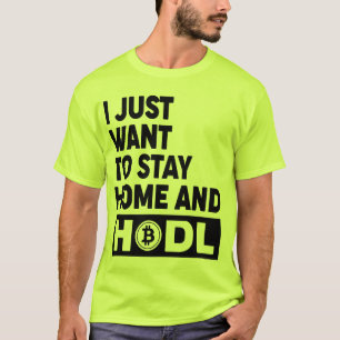 Camiseta Crypto Gift Shirt de Bitcoin Hodl divertida (de do
