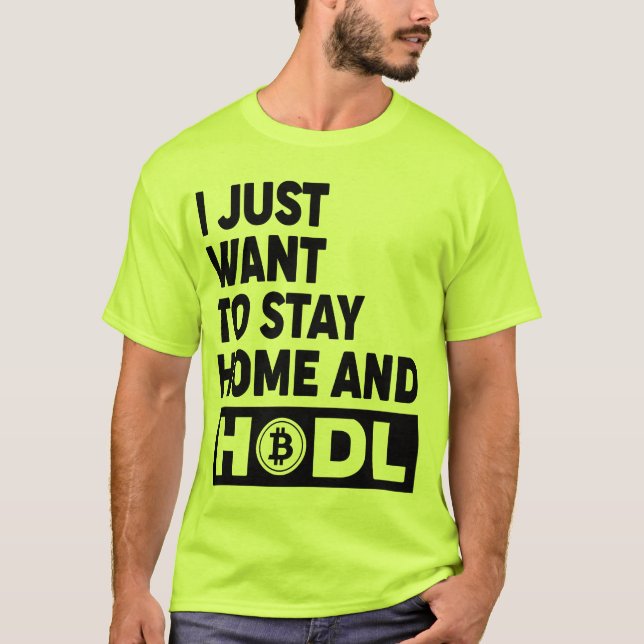 Camiseta Crypto Gift Shirt de Bitcoin Hodl divertida (de do (Anverso)
