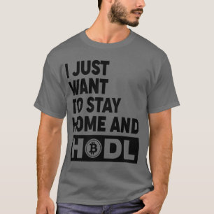 Camiseta Crypto Gift Shirt de Bitcoin Hodl divertida (de do