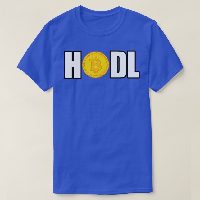 Camiseta Crypto HODL (Diseño del anverso)