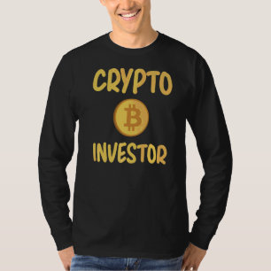 Camiseta Crypto Investor Bitcoin Invertir Trading